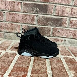 Kids Jordan MVP Black Anthracite High-Top Sneakers size 11c